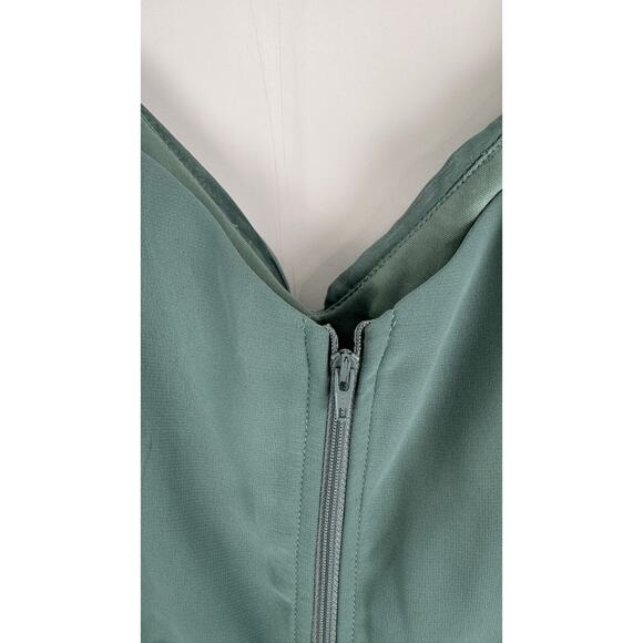 Birdy Grey Spence Convertible Dress Chiffon Womens Large Sea Glass New Formal - Picture 8 of 13